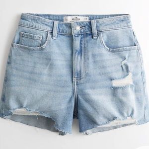 High waist jean shorts Hollister